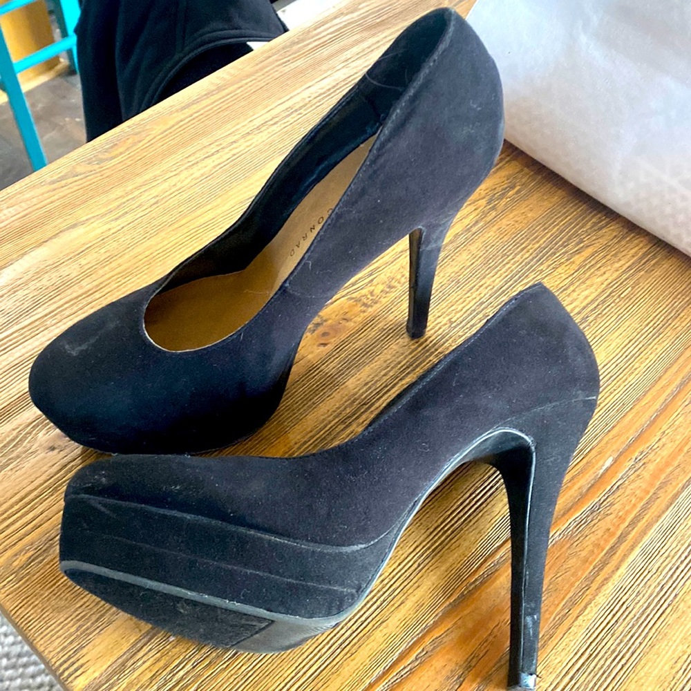 Black heels